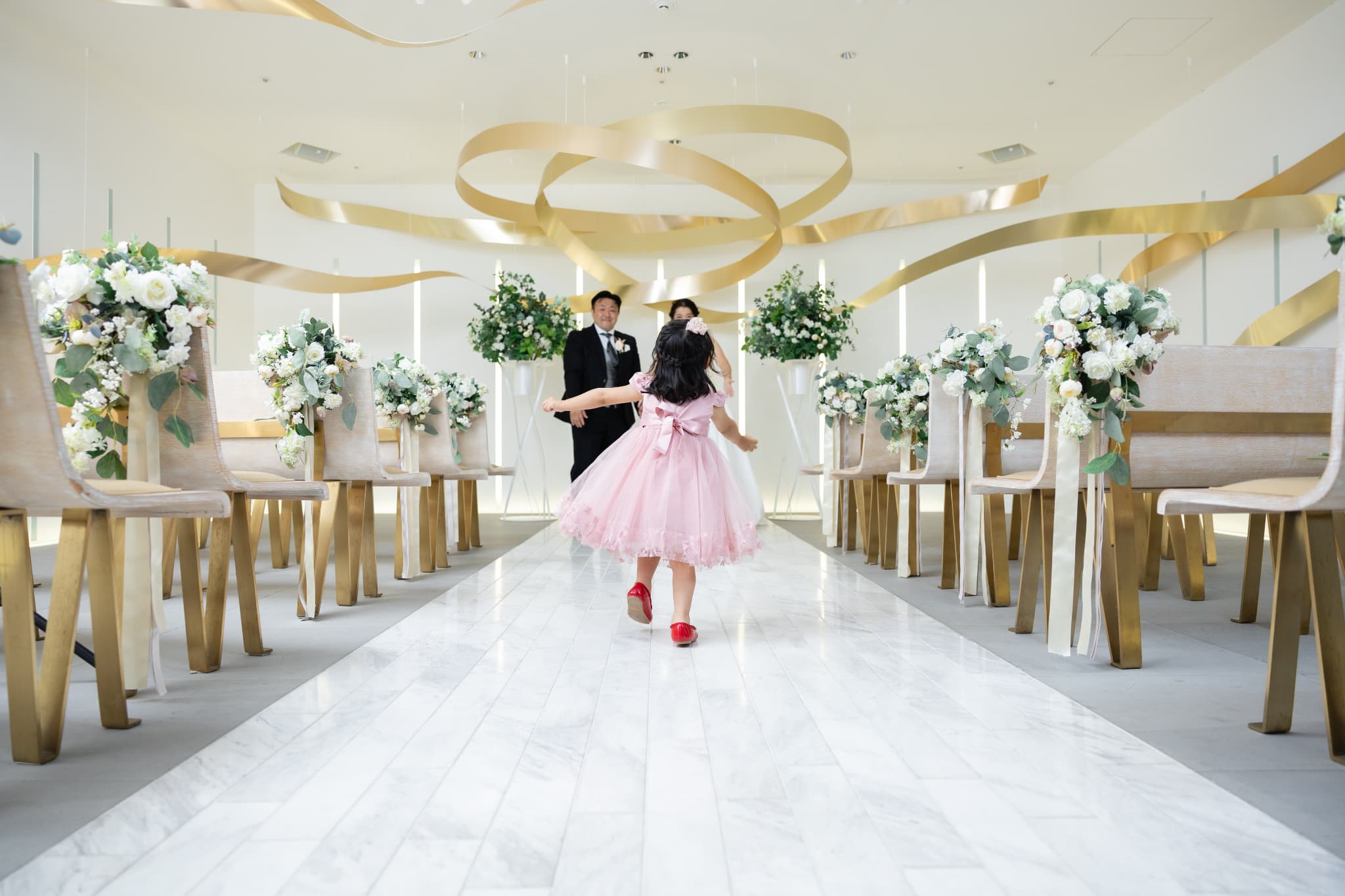 可愛いお子様と一緒に笑顔はじけるフォトウェディング！